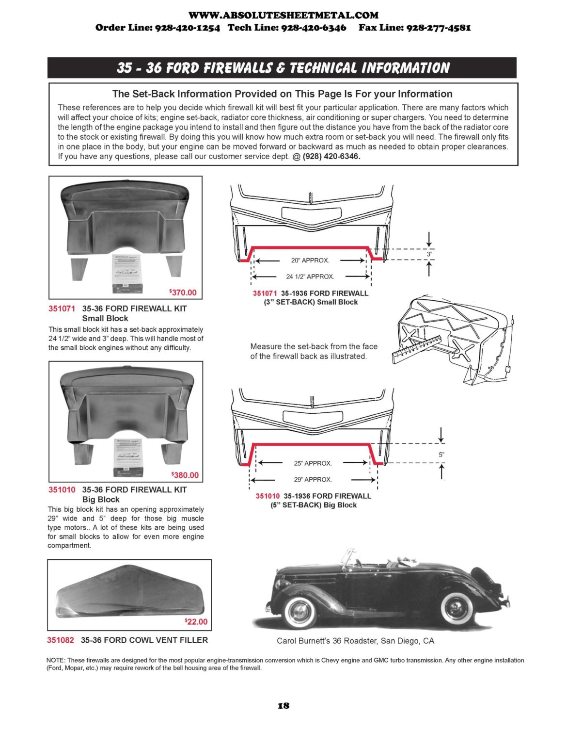 1935-36 Ford Car Parts – Absolute Sheet Metal