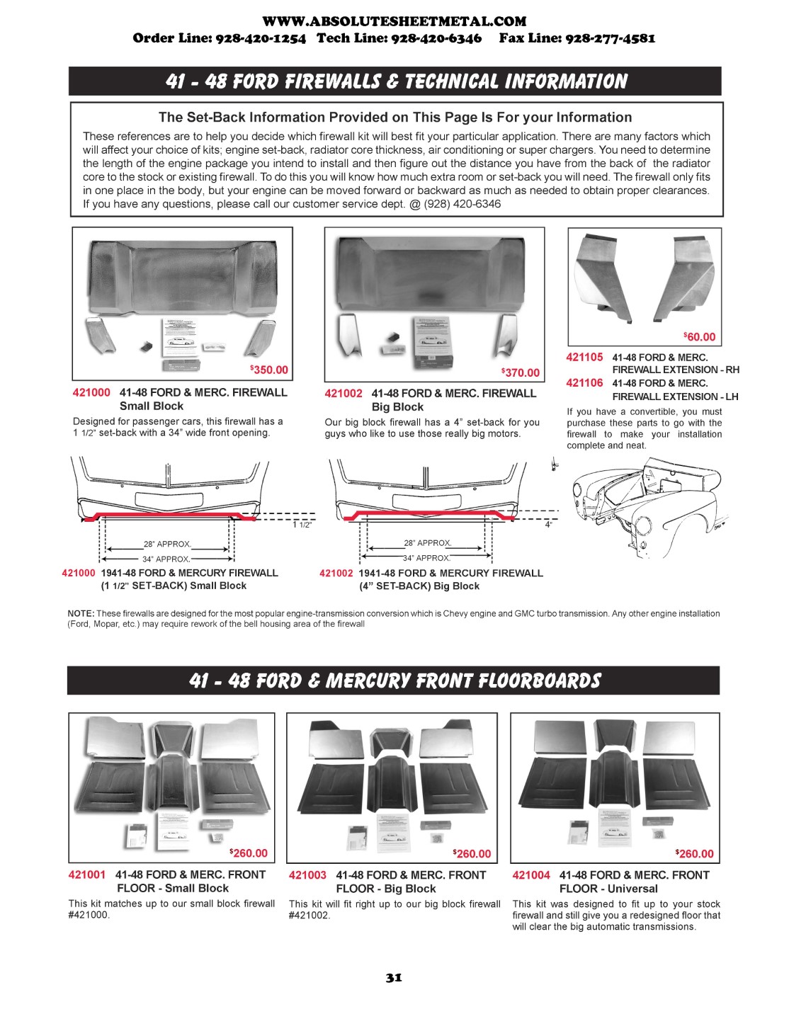 1941-48 Ford Car Parts – Absolute Sheet Metal